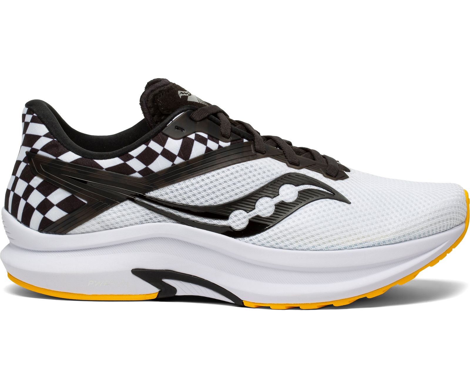 Saucony Axon Men\'s Running Shoes White / Black | AU 445EBCX